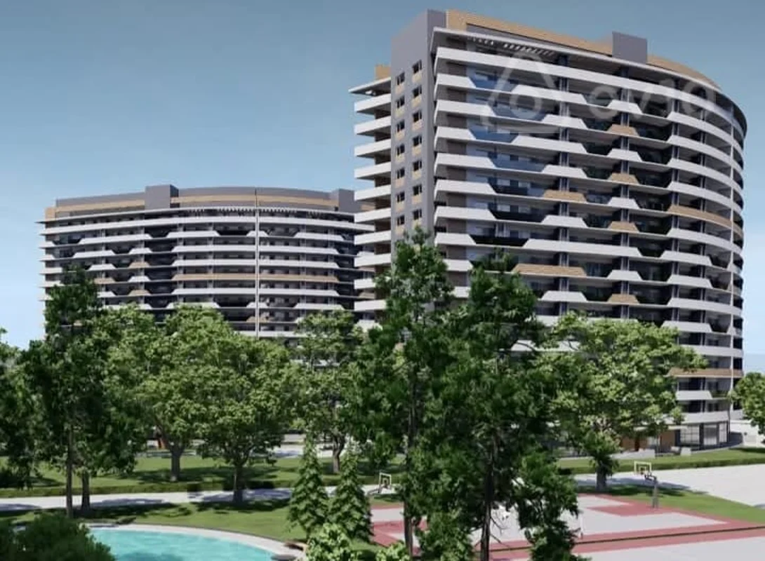 3 otaqlı mənzil, 122 m², Bakı şəhəri Greenville Residencedə — Bakı