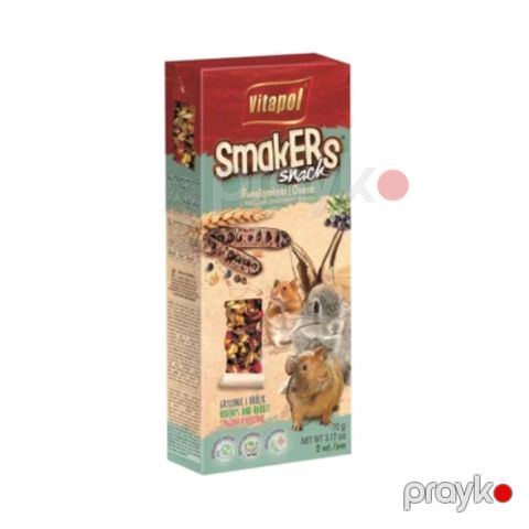 Çubuqlar Vitapol Smakers Carob 1109, gəmirici üçün, 90 q — Bakı