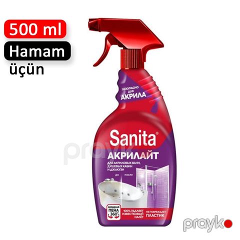 Hamam və duş üçün universal təmizləyici sprey Sanita, 500 ml — Bakı