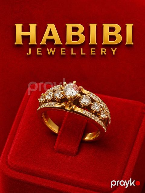 Üzük qadınlar üçün Habibi Jewellery HJ512, qızıl 585 əyar — Bakı