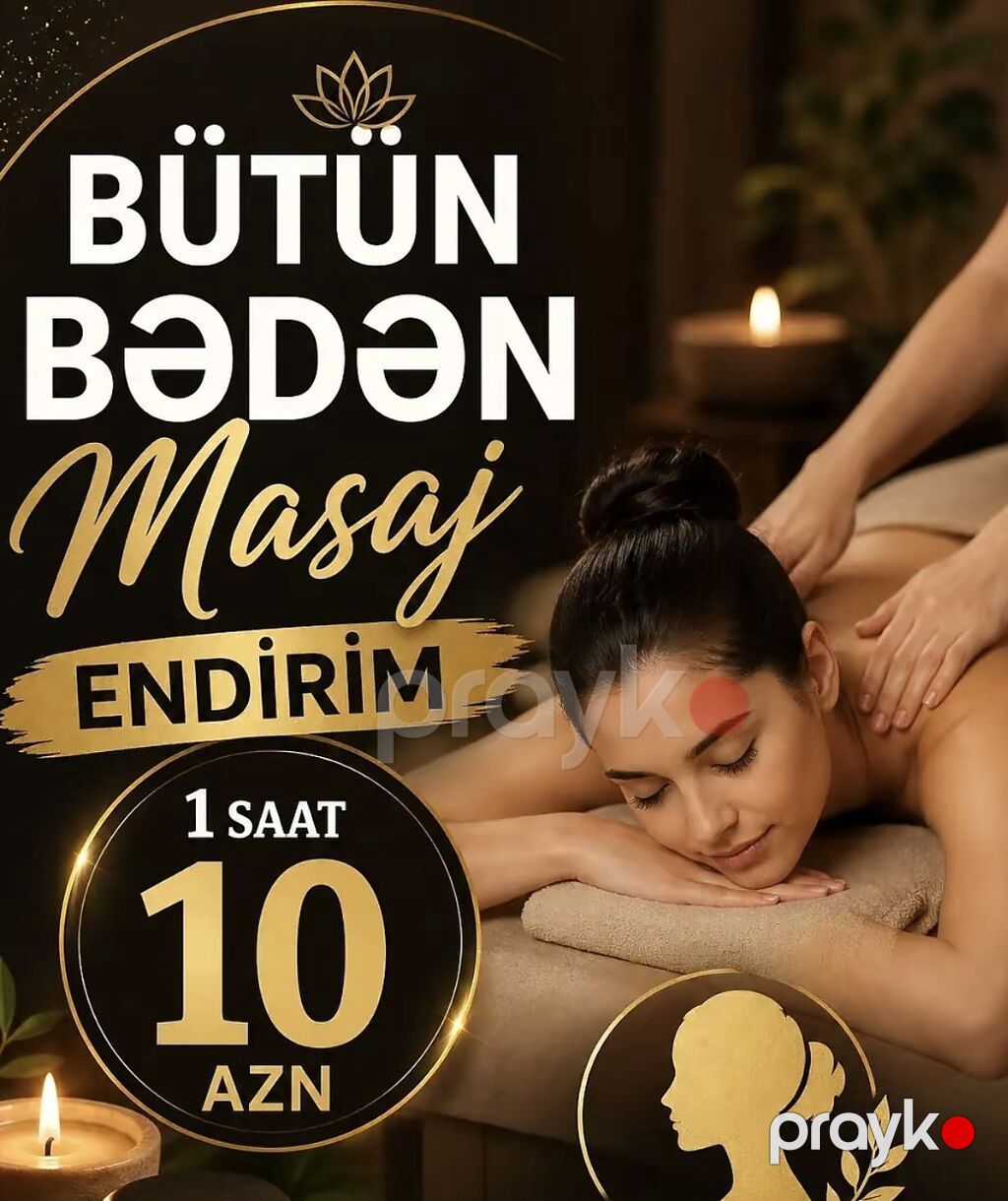 Relaks masaj, Kişilər üçün, Qadınlar üçün, Klinikada — Digər, Xırdalan (2)