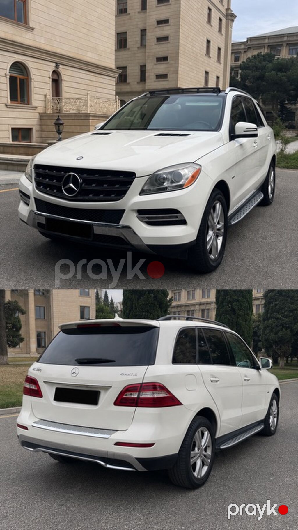 Mercedes-Benz ML 350: 3.5 l Ofrouder/SUV — Avtomobillər, Bakı (3)