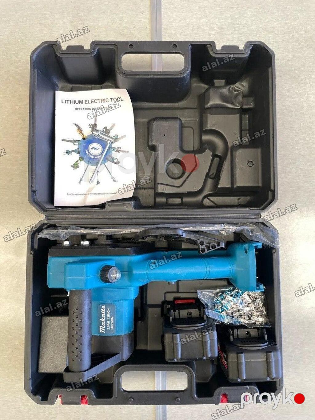Mişar Motopila 12″ iki batareyalı Akkumulyatorlu Motopila – Güclü və — Alətlər, Bakı (2)