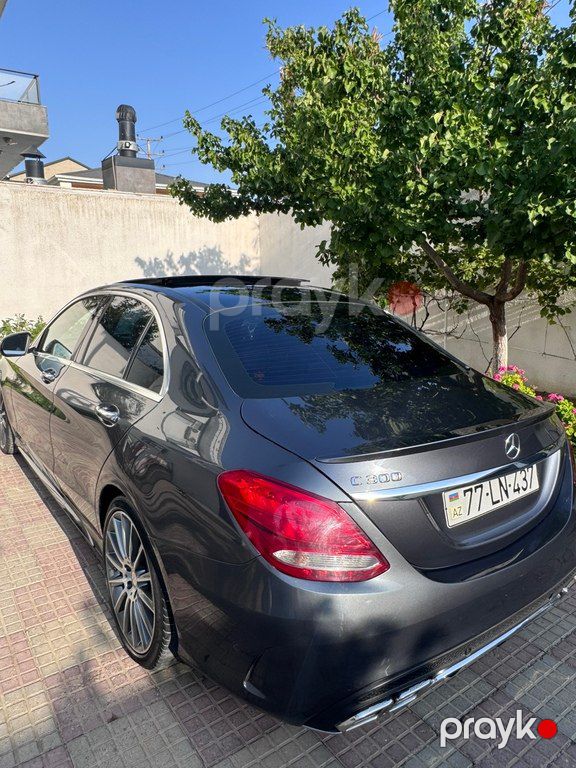 Mercedes C 300, 2.0 L, 2016 il, 110 000 km — Avtomobillər, Bakı (2)