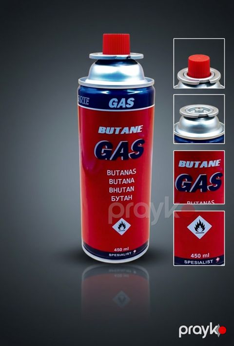 Qaz balonu Butane, 450 ml — Bakı