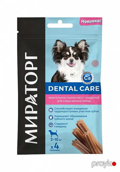 Məzə itlər üçün Мираторг Dental Care 2-10 kq İtlər üçün — Bakı