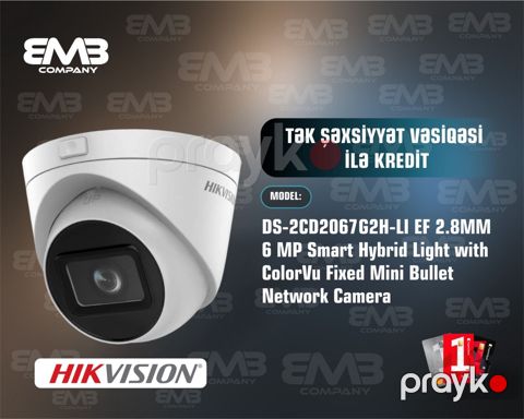 DS-2CD2067G2H-LI ef 2.8mm 6MP — Bakı