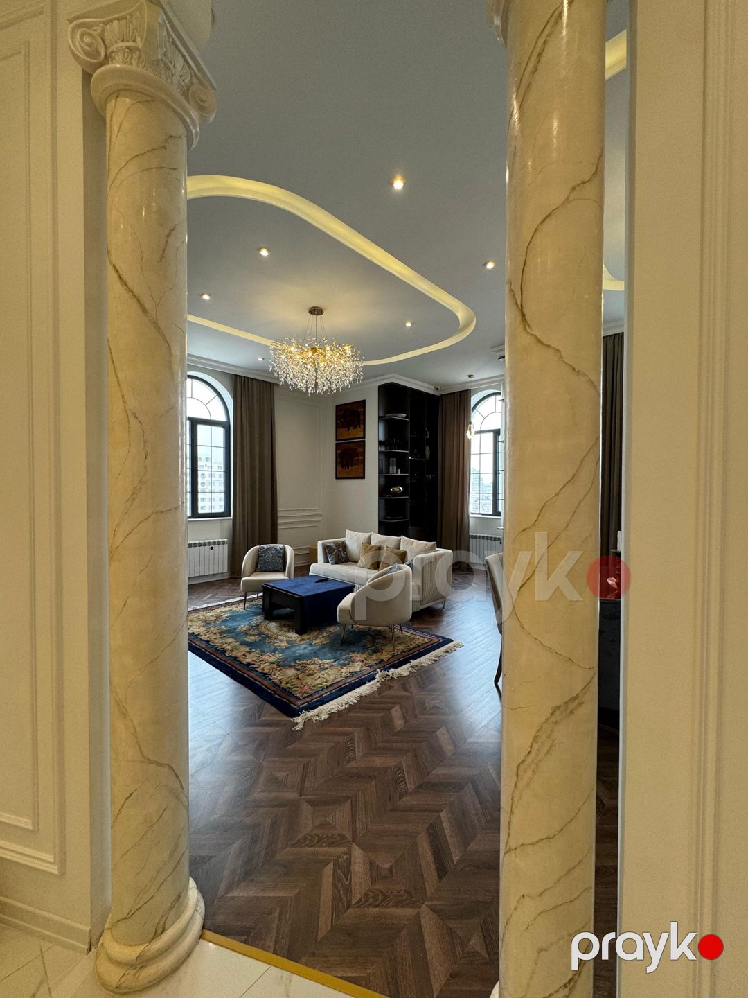 4 otaqlı mənzil, 168 m², Akademik Zahid Xəlilov küçəsi, 587/3 inş (Əhməd Cəmil küçəsi, 45 köhnə) (Renessans Palace) — Mənzil, Bakı (6)