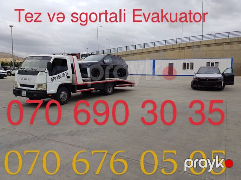 Evakuator xidməti — Bakı