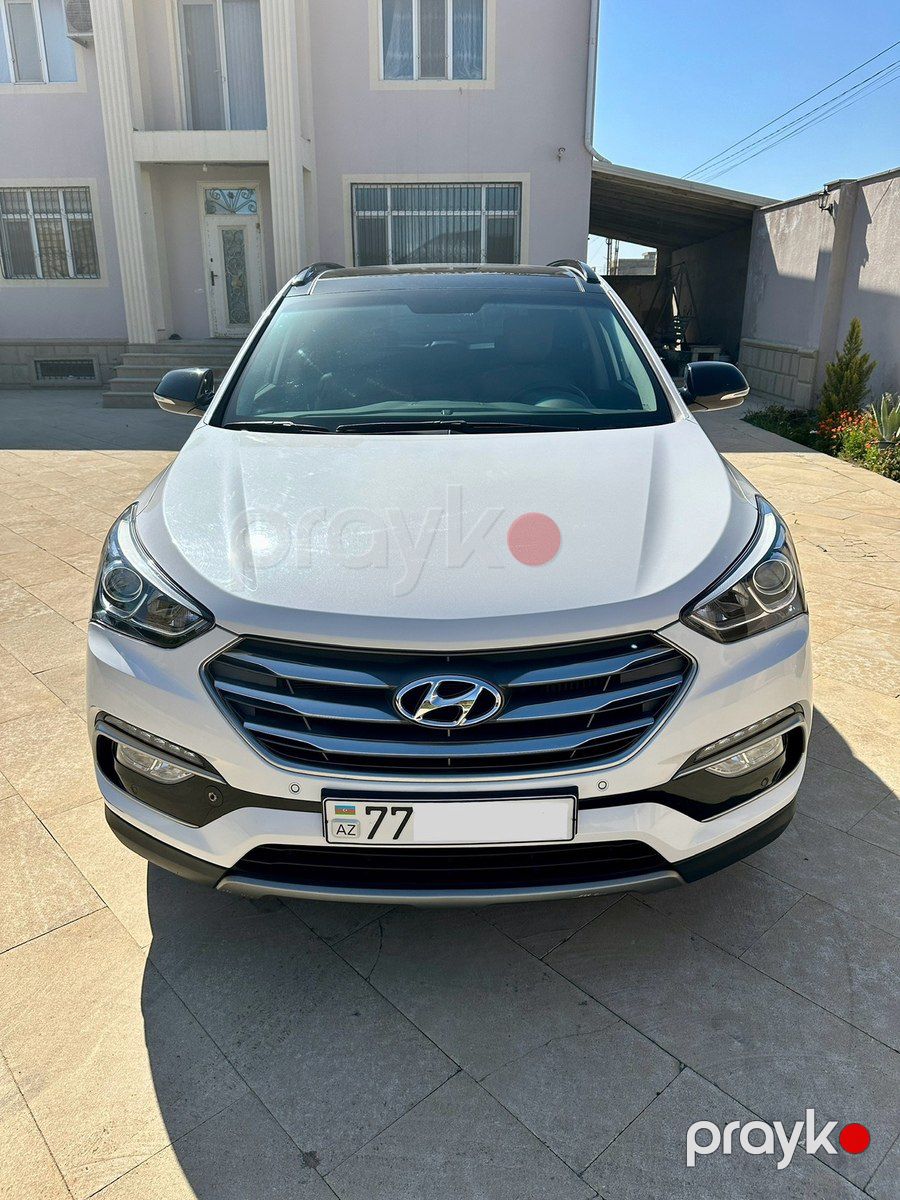 Hyundai Santa Fe, 2016 il — Avtomobillər, Bakı (2)
