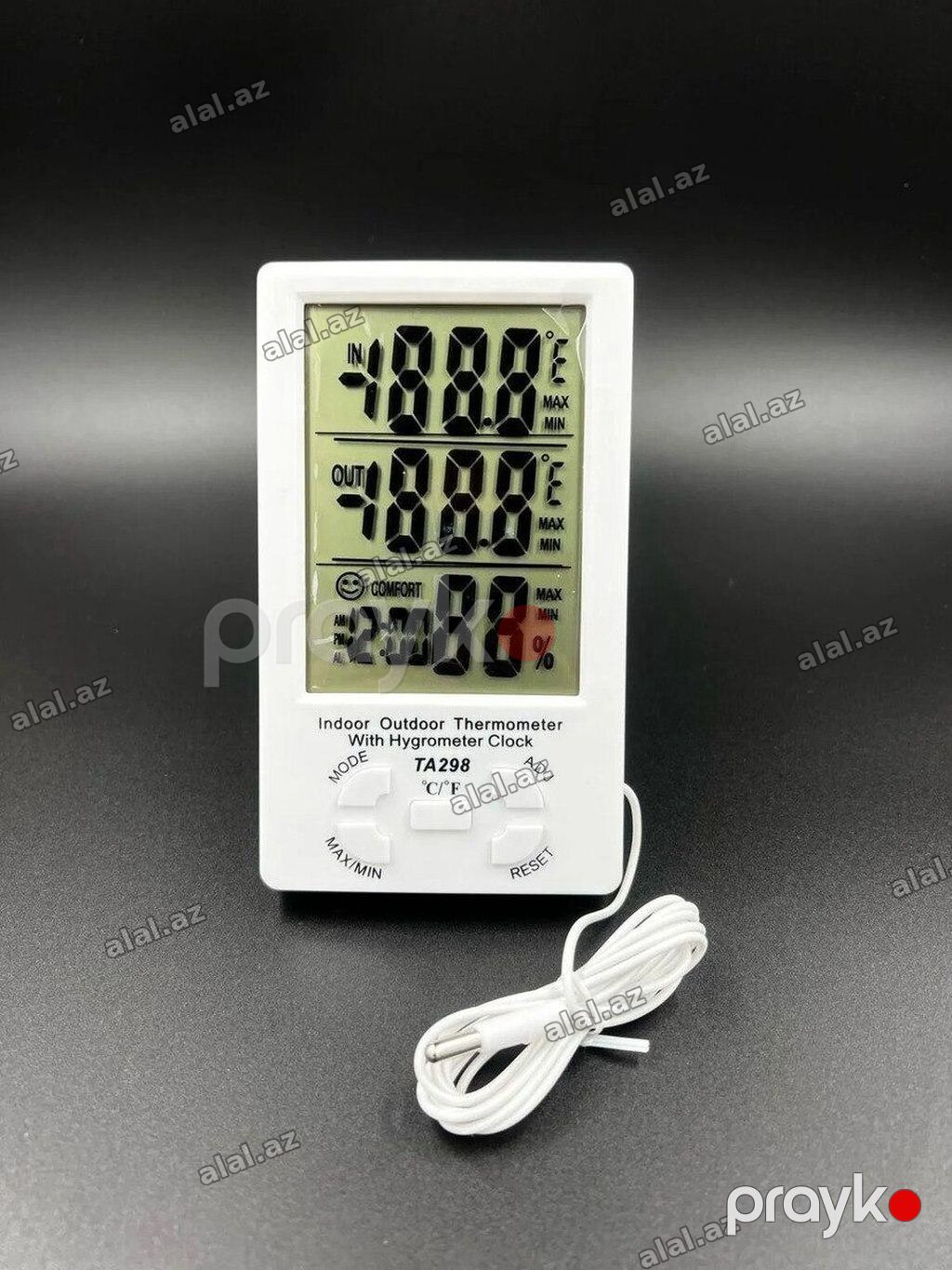 Termometr TA-298 Termometr TA-298 – Yüksək Dəqiqliklə Temperatur və — Termometrlər, Bakı (3)