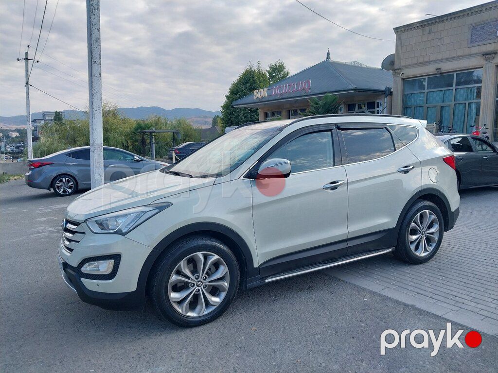 Hyundai Santa Fe, 2.0 L, 2012 il, 195 200 km — Avtomobillər, Qazax (7)