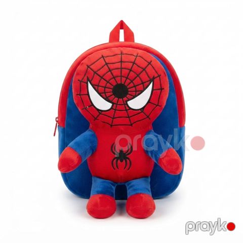 Uşaq bel çantası Spider Man Az-2131, peluş, göy — Bakı
