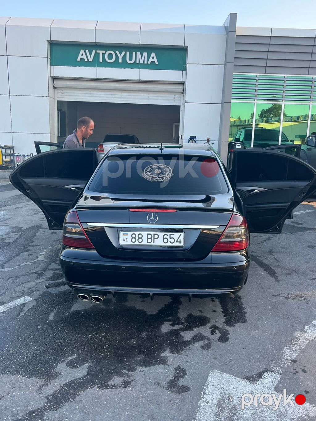 Mercedes-Benz E-Class: 2.2 l 2007 il Sedan — Avtomobillər, Bakı (8)