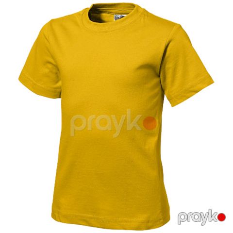 Oğlanlar üçün futbolka US Basic 3101016, sarı, pambıq, ölçü 14 yaş — Bakı