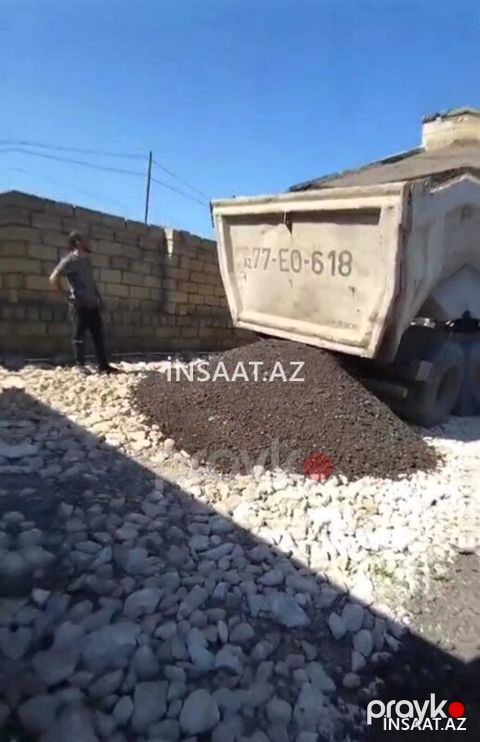 Asfalt çekilməsi — Bakı