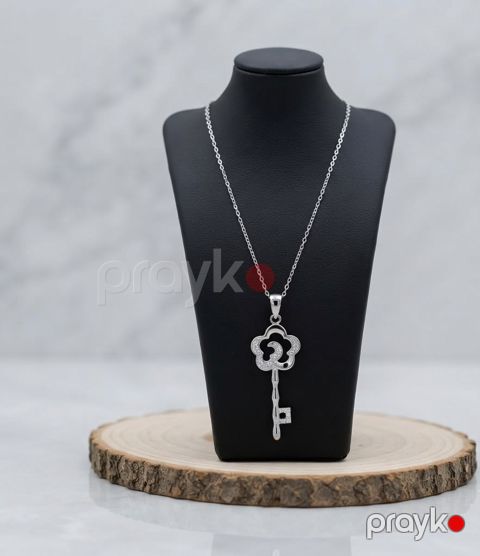 Qadınlar üçün boyunbağı, gümüş 925 əyar, 3.75 q — Bakı