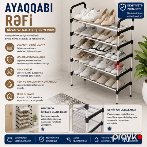 Ayaqqabı üçün tumba 36831031, 180x100x25 sm — Bakı