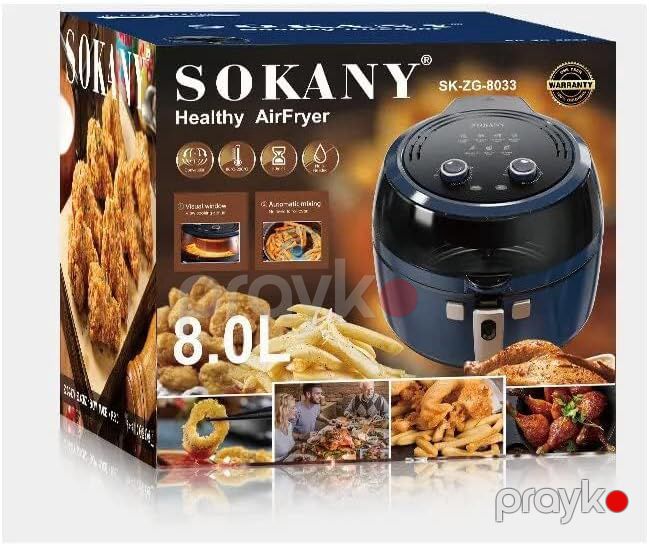 Sokany SK-8033 Aerofritür – Yağsız Qızartma, Sürətli və Sağlam Bişirmə — Digər mətbəx texnikası, Bakı (2)