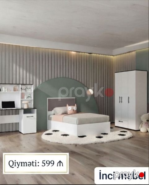 Oğlan və qız üçün, Yeni, Təknəfərlik çarpayı — Bakı