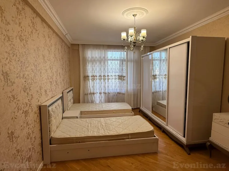Kirayə verilir 3 otaqlı Mənzil Yeni tikili 120 m² Bakı, Xətai r., Əhmədli m — Mənzil, Bakı (8)