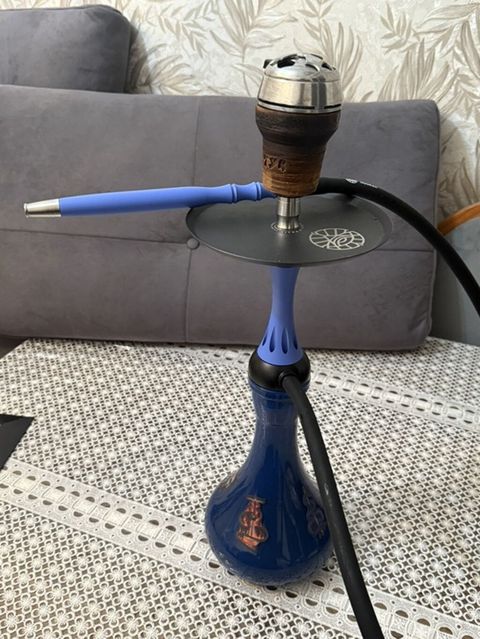 Kalyán (hookah) seti - Brend: Alpha Hookah (lövhədə loqo mövcuddur) — Xırdalan