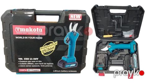 Akkumulyator bağban qayçısı Tmakota TM-S28 LI-26V — Bakı