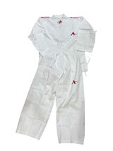 Kimono karate üçün Aravaza, ağ, 140 sm — Mallar