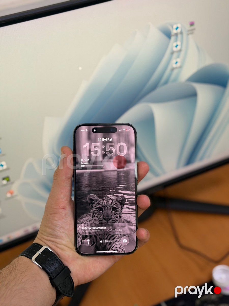Apple iPhone 15 Pro Blue Titanium 128GB/8GB — Smartfonlar, Bakı (3)