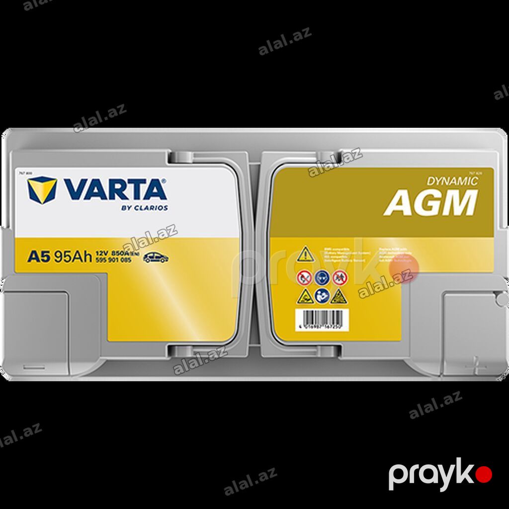 Varta, 95 ah, Orijinal, Almaniya, Yeni — Avtomobillər, Bakı (2)