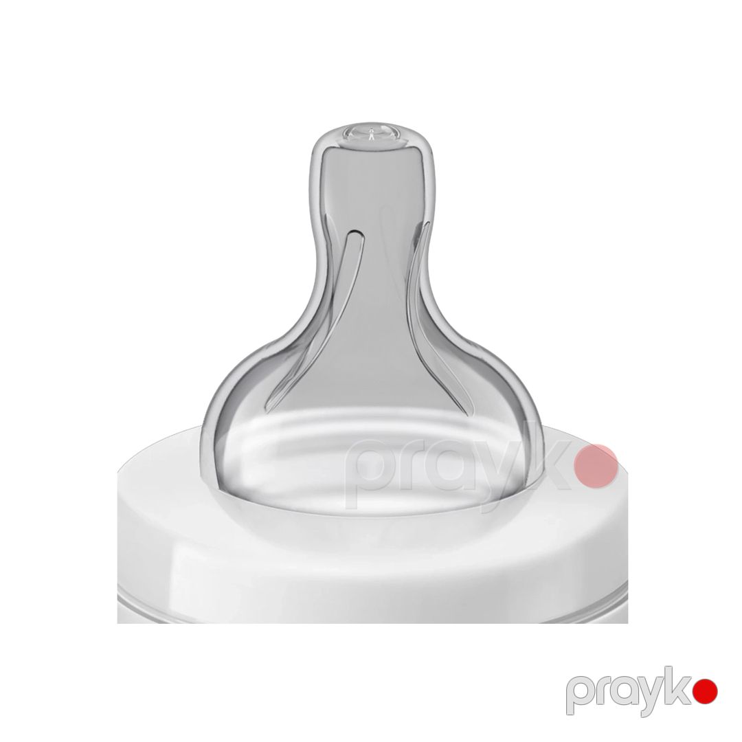 Qidalanma üçün qab Philips Avent Anti-colic SCY106/01, polipropilen/silikon, şəffaf, 330 ml, 3+ ay — Mallar, Bakı (3)
