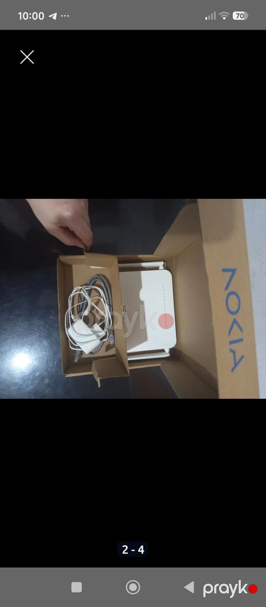 Nokia Wi‑Fi router - Model: Nokia (2 antenalı ağ rəngdə) - Qoşulma — Şəbəkə və server avadanlığı, Digah (2)