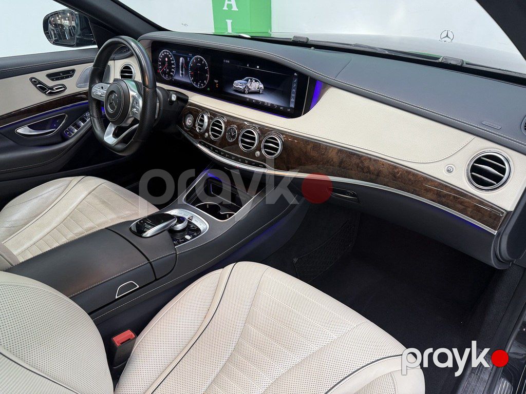 Mercedes S 560 4MATIC, 4.0 L, 2018 il, 45 900 km — Avtomobillər, Bakı (11)