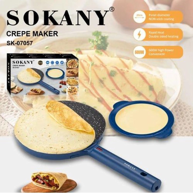 Sokany SK-07057 – Elektrikli Blin və Krep Hazırlayan Aparat — Digər mətbəx texnikası, Bakı (2)