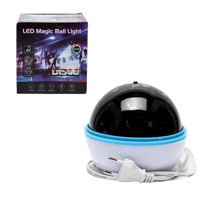 Uşaq lampası Magic Ball, ağ/mavi — Etrend.az — Uşaqlar üçün hər şey