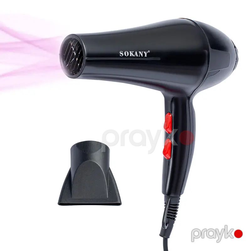 Sokany SK-2200 2200W Güclü Saç Qurutma Feni – Professional Saç Şəkilləndirici, Sürətli Qurutma — Fən, Bakı (2)