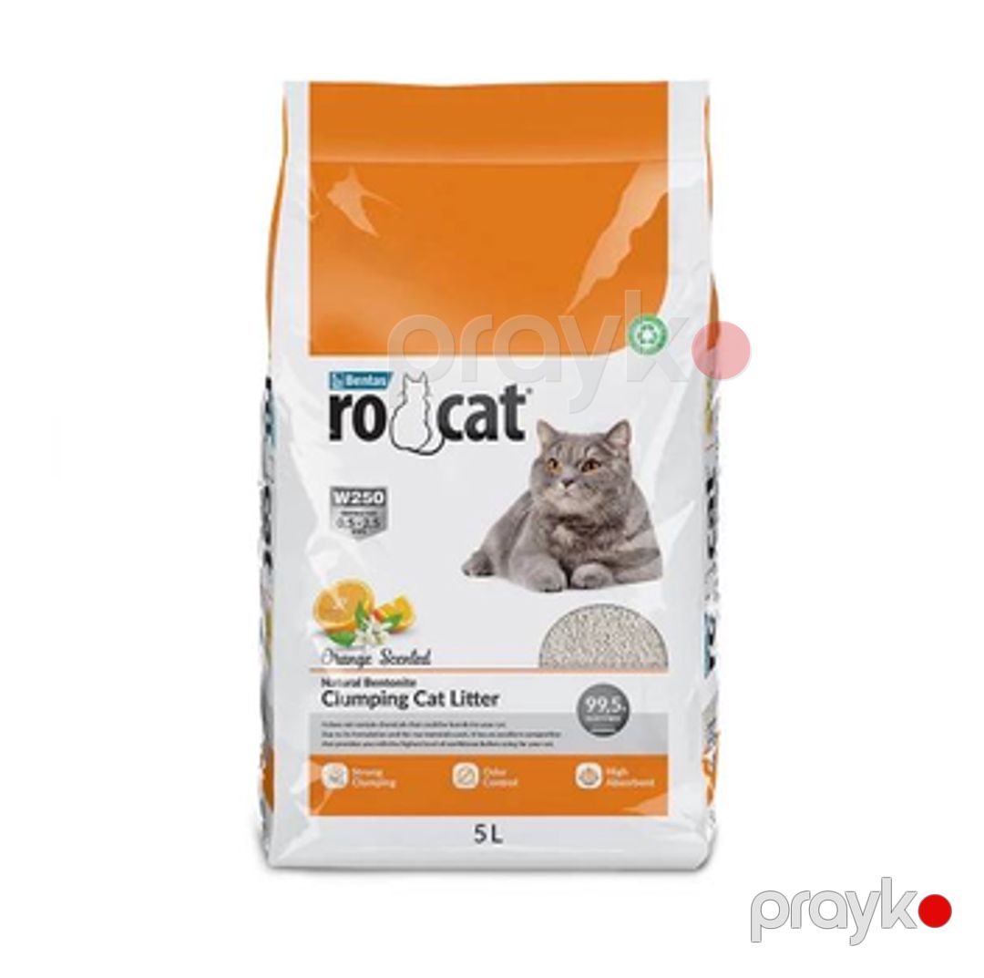 Topalaşan doldurucu pişiklər üçün Ro Cat Premium Quality portağal qoxulu 10 l — Mallar, Bakı