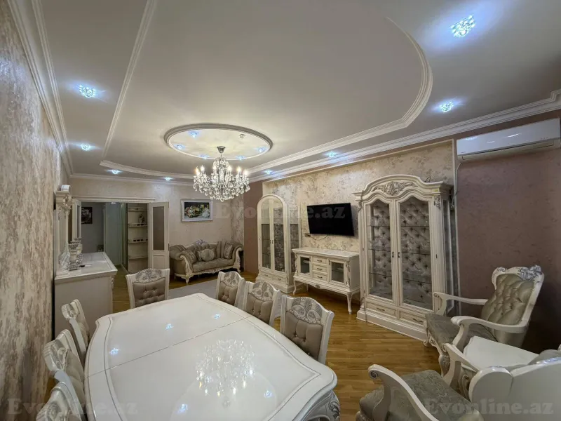 Satılır 3 otaqlı Mənzil Yeni tikili 140 m² Bakı, Binəqədi r., Memar Əcəmi m — Mənzil, Bakı (5)