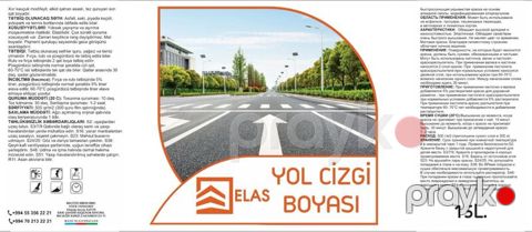 Yol cizgi boyasi — Bakı
