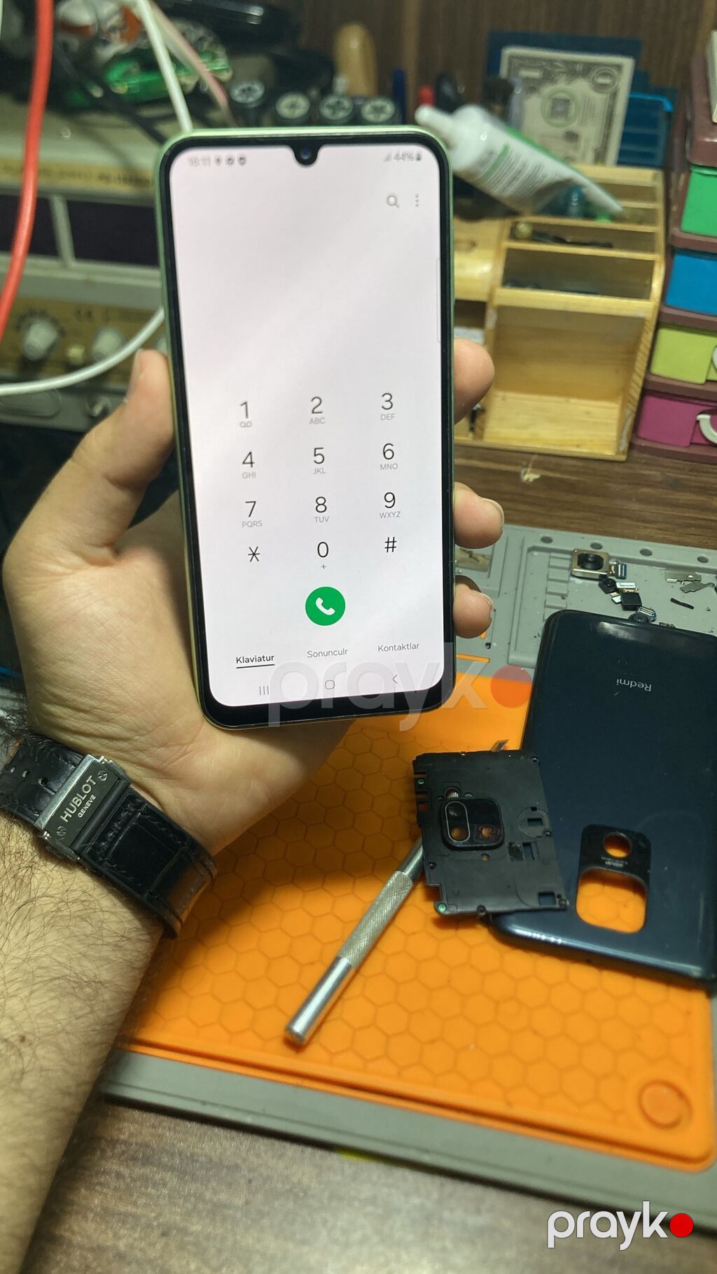 Samsung Galaxy A24 4G, 128 GB, rəng - Yaşıl, Barmaq izi, İki sim kartlı — Samsung, Bakı (2)