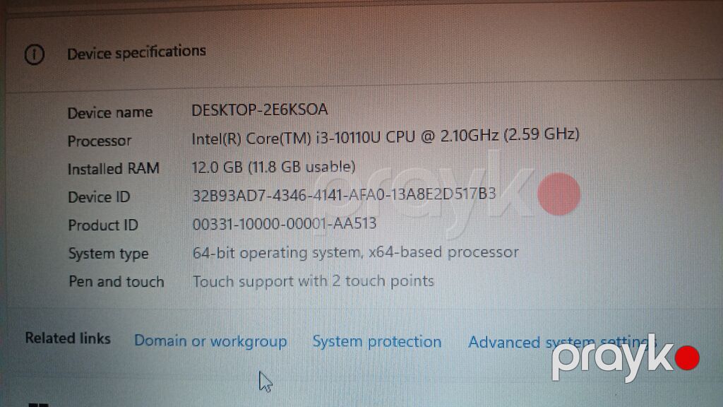İşlənmiş Acer Aspire, 15.6 Intel Core i3, 256 GB, Pulsuz çatdırılma — Acer, Qobu (6)