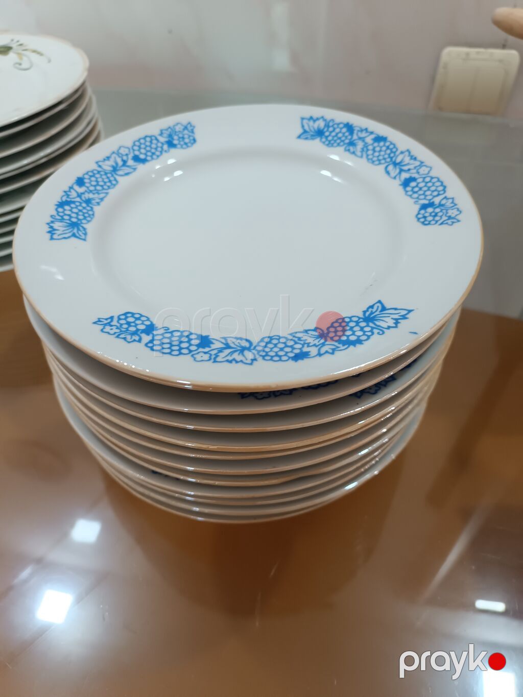 Boşqablar, rəng - Ağ, Farfor — Süfrə qabı, Masazır (2)