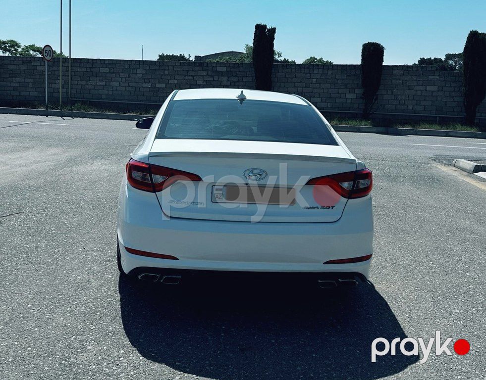 Hyundai Sonata, 2.0 L, 2016 il, 192 800 km — Avtomobillər, Bakı (6)
