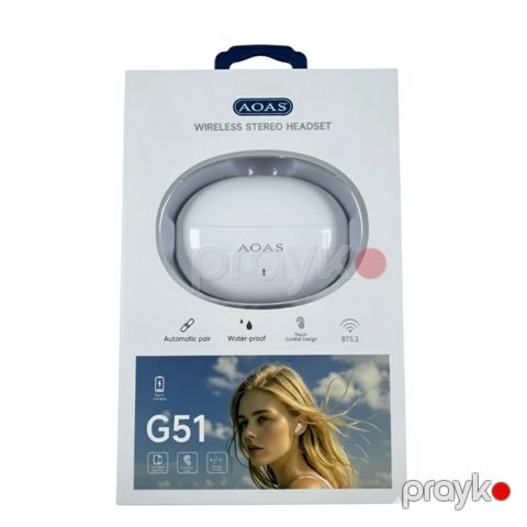 Aoas G51 Simsiz Bluetooth Qulaqlıq — Bakı