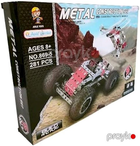 Metal konstruktor Aole Toys 869-5, 281 hissə, 8+ yaş — Bakı