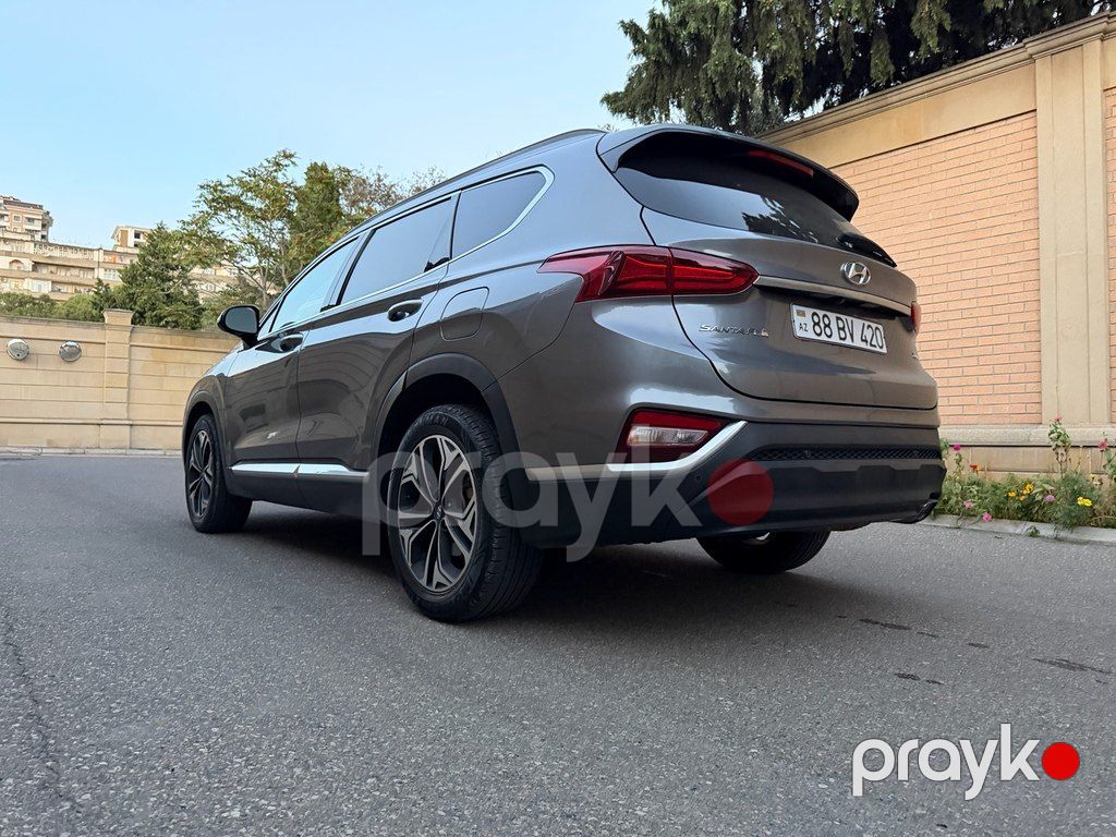 Hyundai Santa Fe, 2.0 L, 2019 il, 98 000 km — Avtomobillər, Bakı (9)