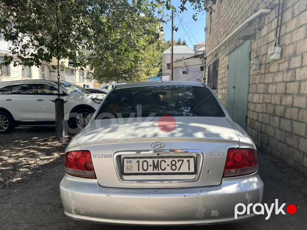 Hyundai Sonata: 2 l 2003 il Sedan 10-MC-871 — Avtomobillər, Bakı (5)