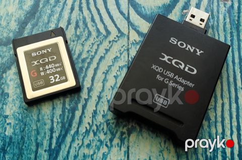 Sony XQD G Series 32GB Memory Card & XQD USB Adapter Combo — Bakı