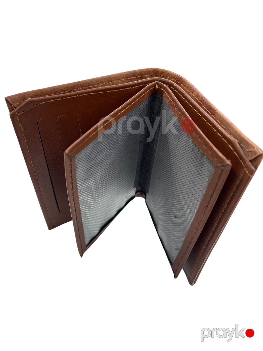 Pul kisəsi 3786321, süni dəri, qəhvəyi, 11.5x8.8 sm — Mallar, Bakı (2)