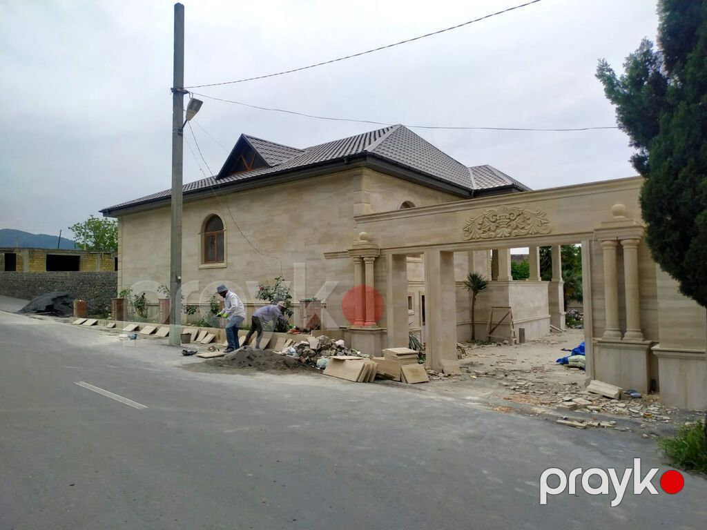 Evinizin Zahiri Görünüşünə Zəriflik və Keyfiyyət Qatın ​Ev və ya — Fasad işləri, Bakı (4)